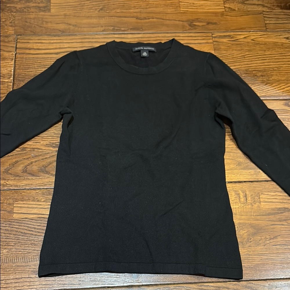 Banana Republic Black Knit Top